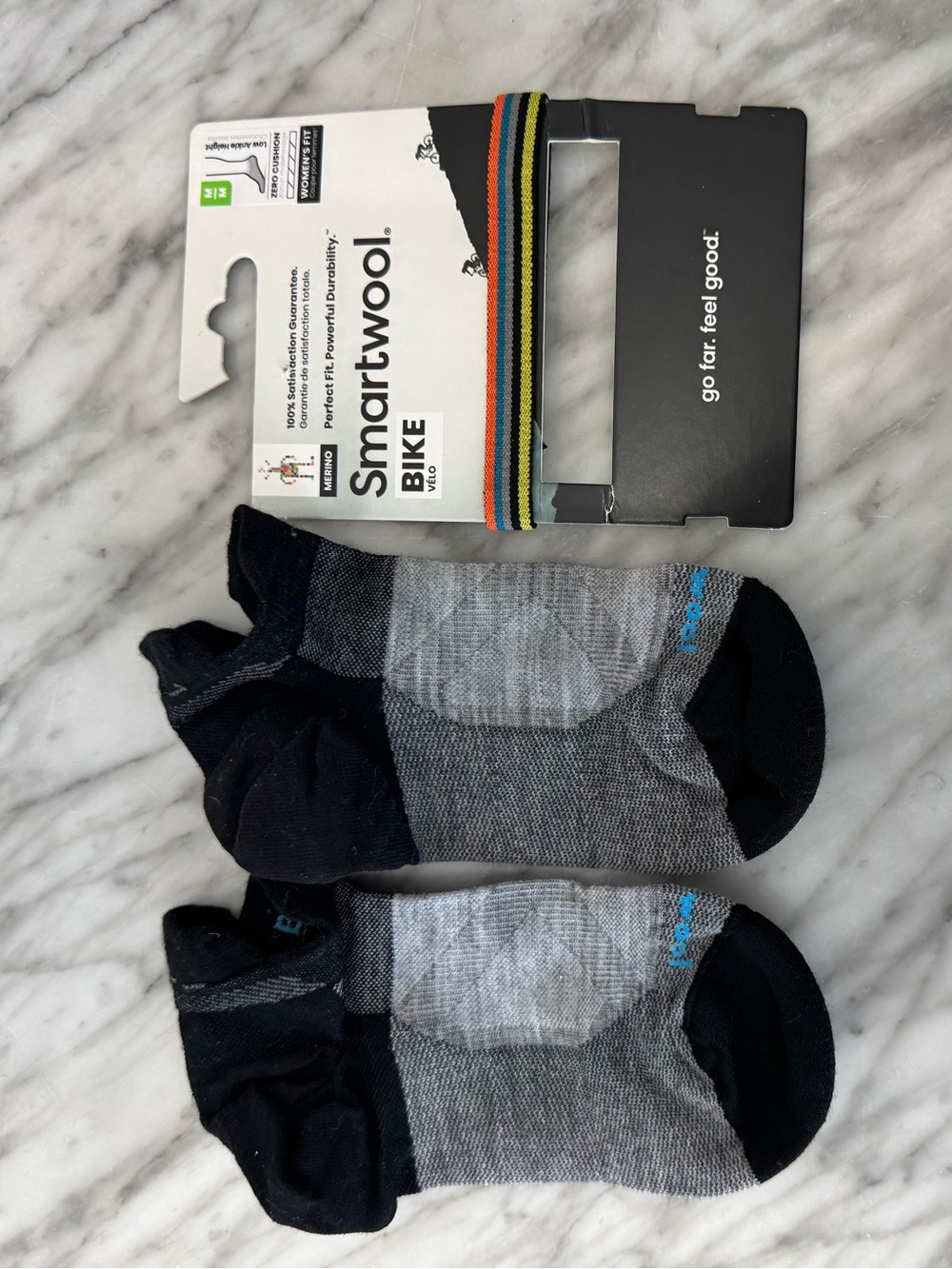 Smartwool, Merino Wool Blend Bike Ankle Socks, Medium (D)